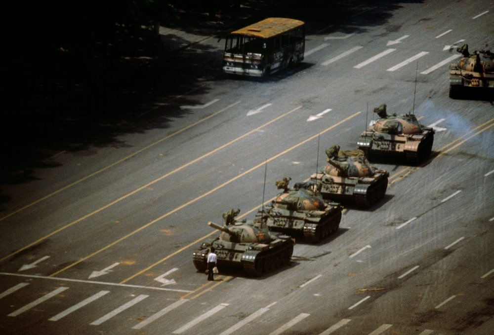 Tank Man by Stuart Franklin.